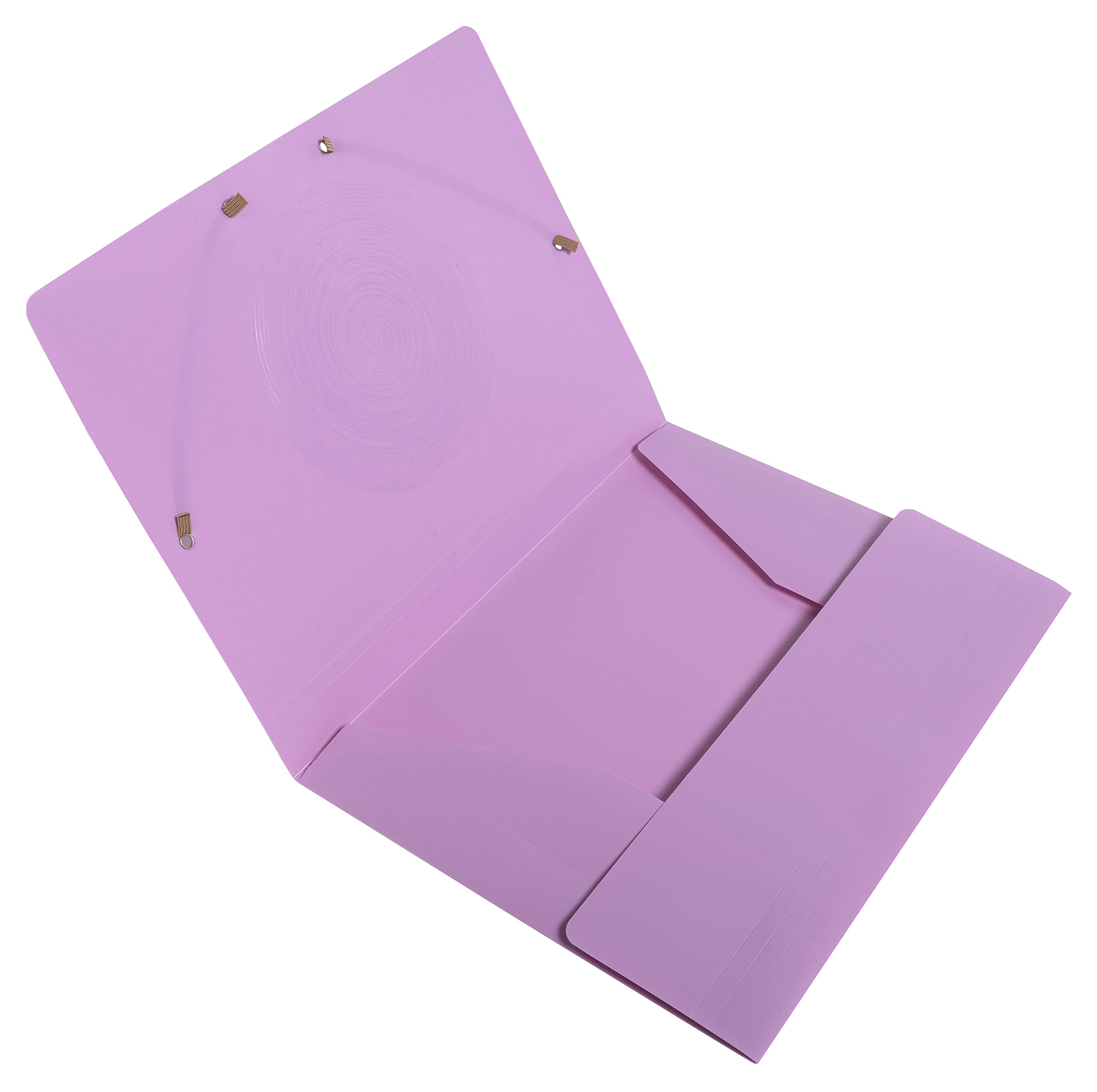 Exacompta 59890E 8er Pack Sammelbox mit Gummizug 40 mm breit aus Recycling-Kunststoff für DIN A4 Archivbox Heftbox Dokumentenbox Zeichenbox Sammelmappe gelb