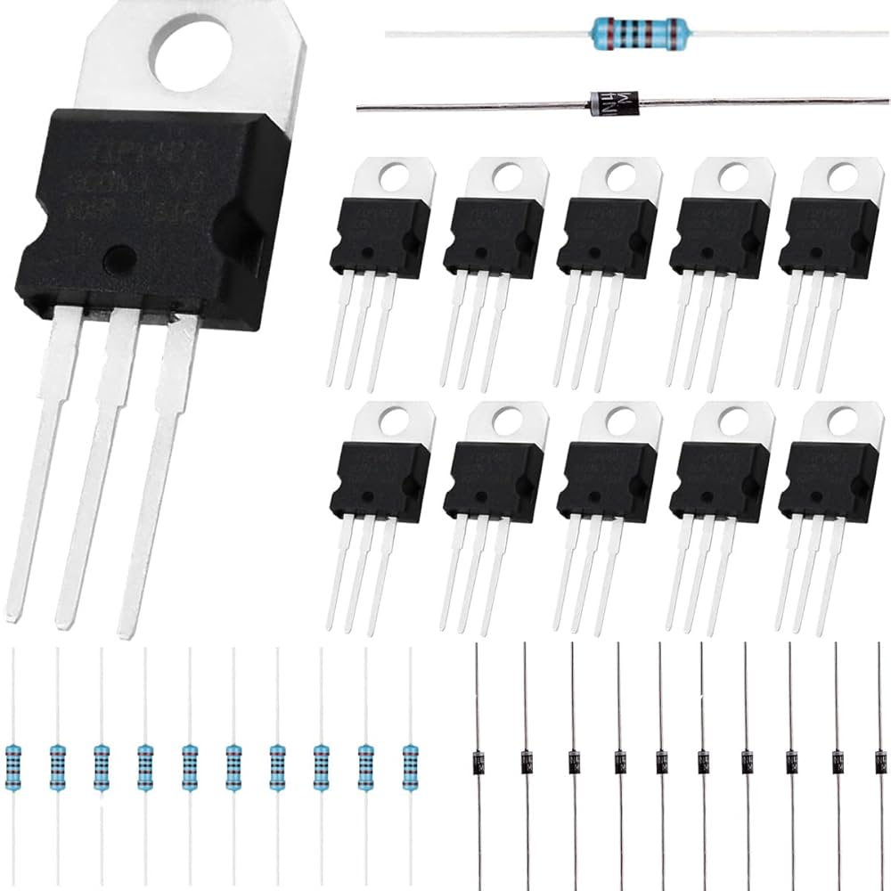 Amazon.co.jp: DAOKAI 10PCS TIP120 NPNトランジスター60V 5Aは