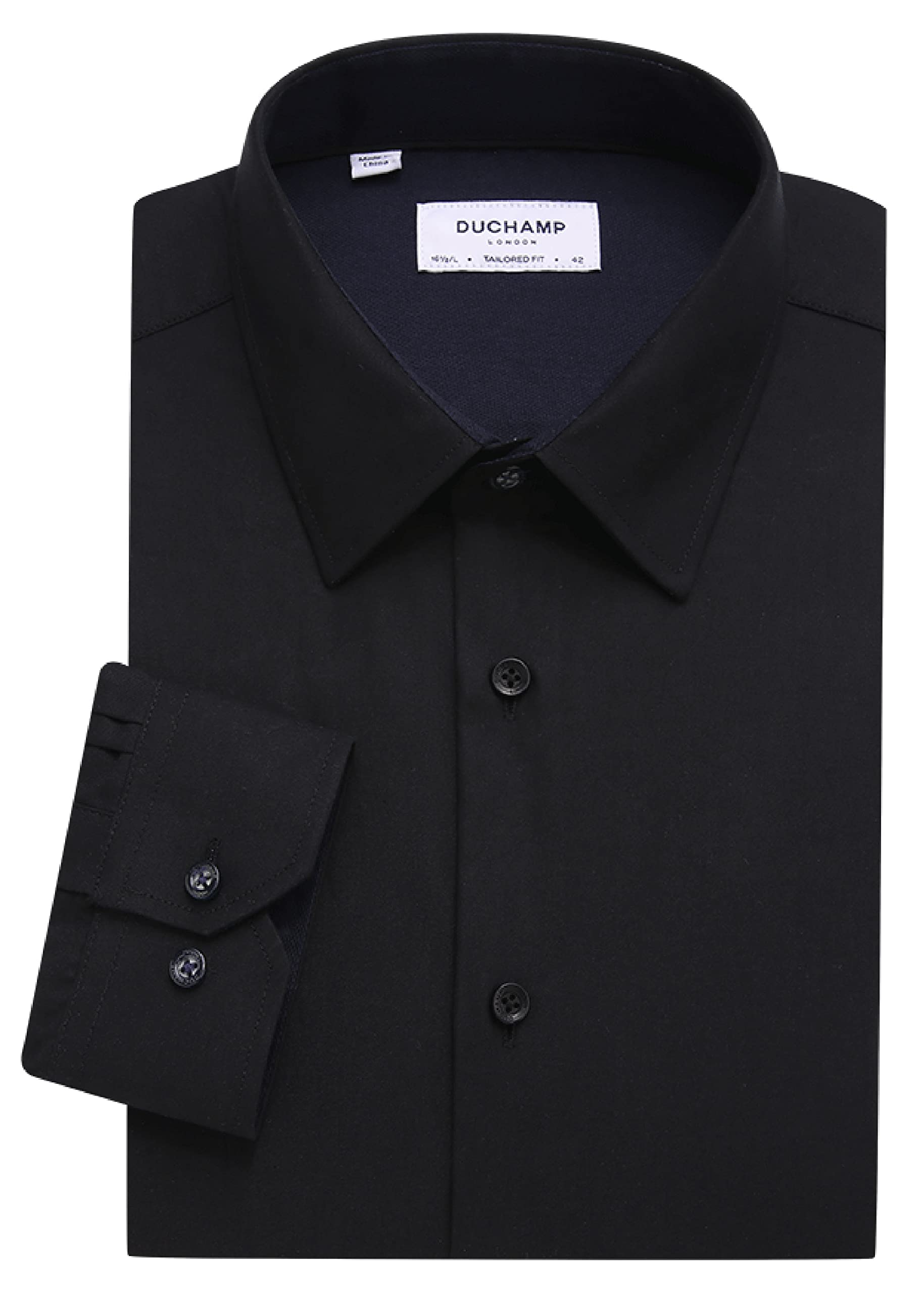 Duchamp London Solid Dress Shirt