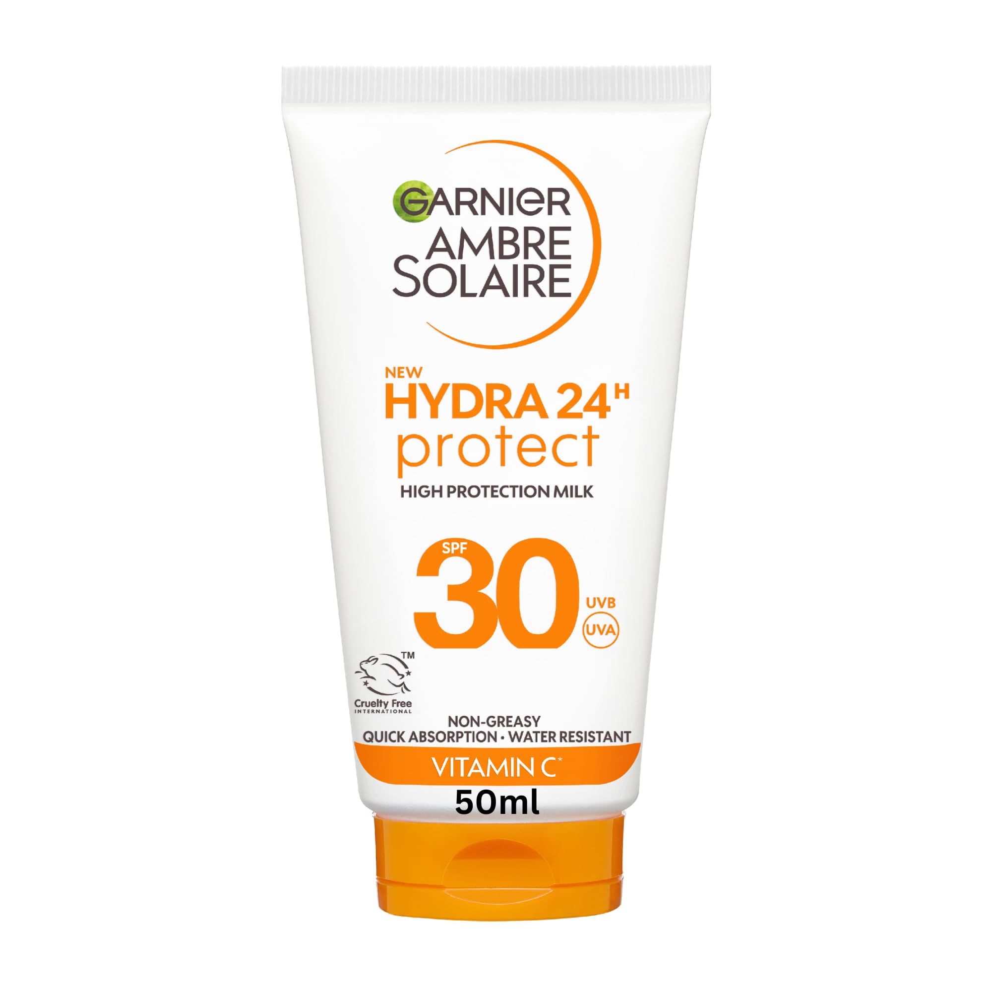 Garnier Ambre Solaire Sun Cream SPF 30 Sunscreen Hydrating Vitamin C 50ml