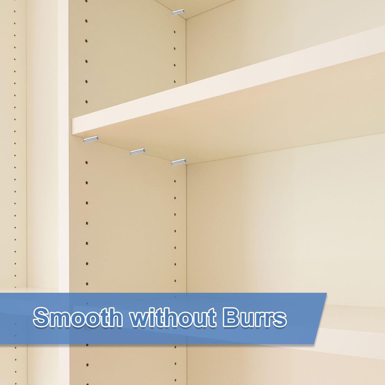 uxcell 20Pcs 8mm x 14mm Dowel Pins, 304 Stainless Steel Cylindrical Shelves Support Pegs Locating Pin Shelf Fasten Elements for Bookshelf Cabinet Furniture Component (GB119), Silver