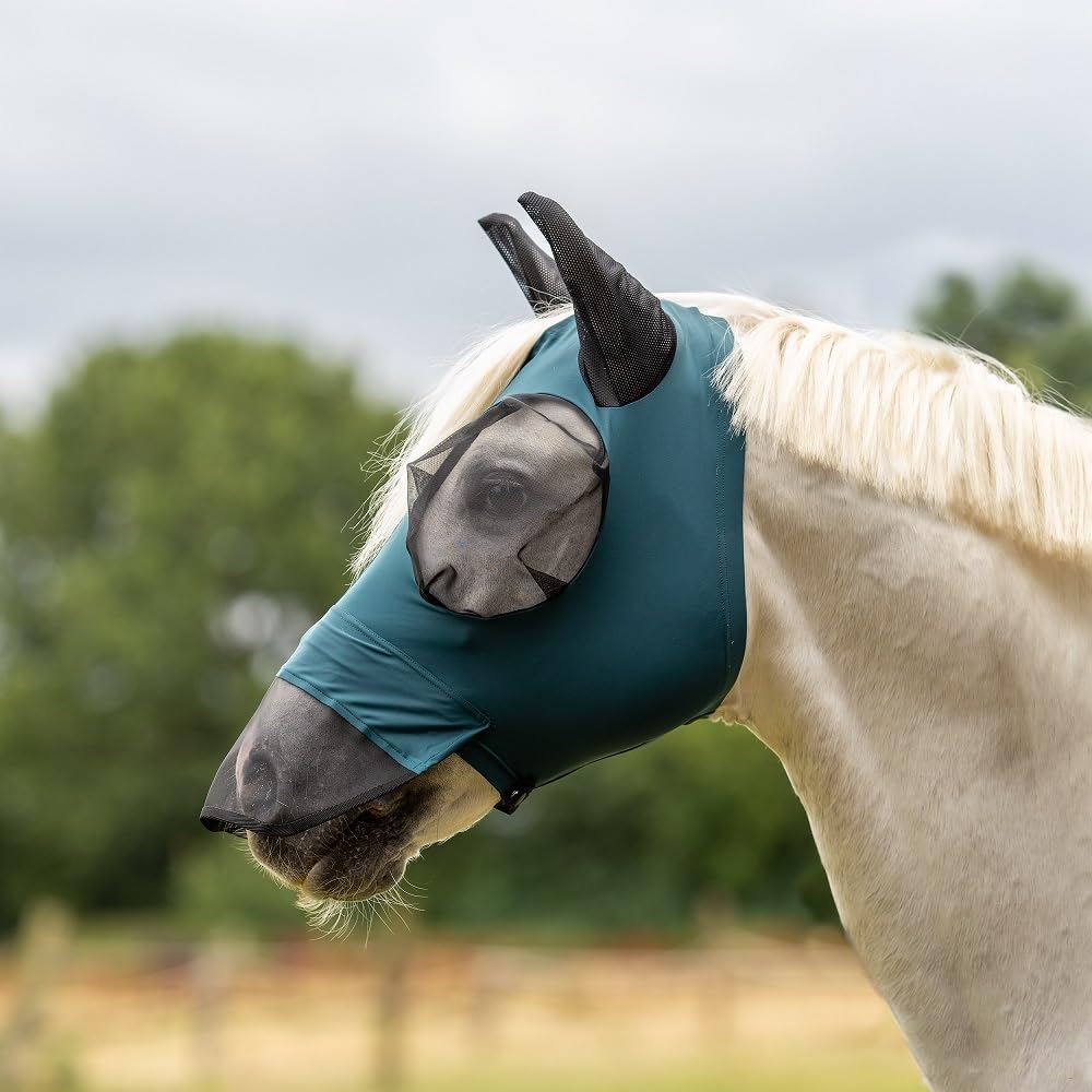 Masque anti-mouches Busse poney avec oreilles flexi plus contre les taons