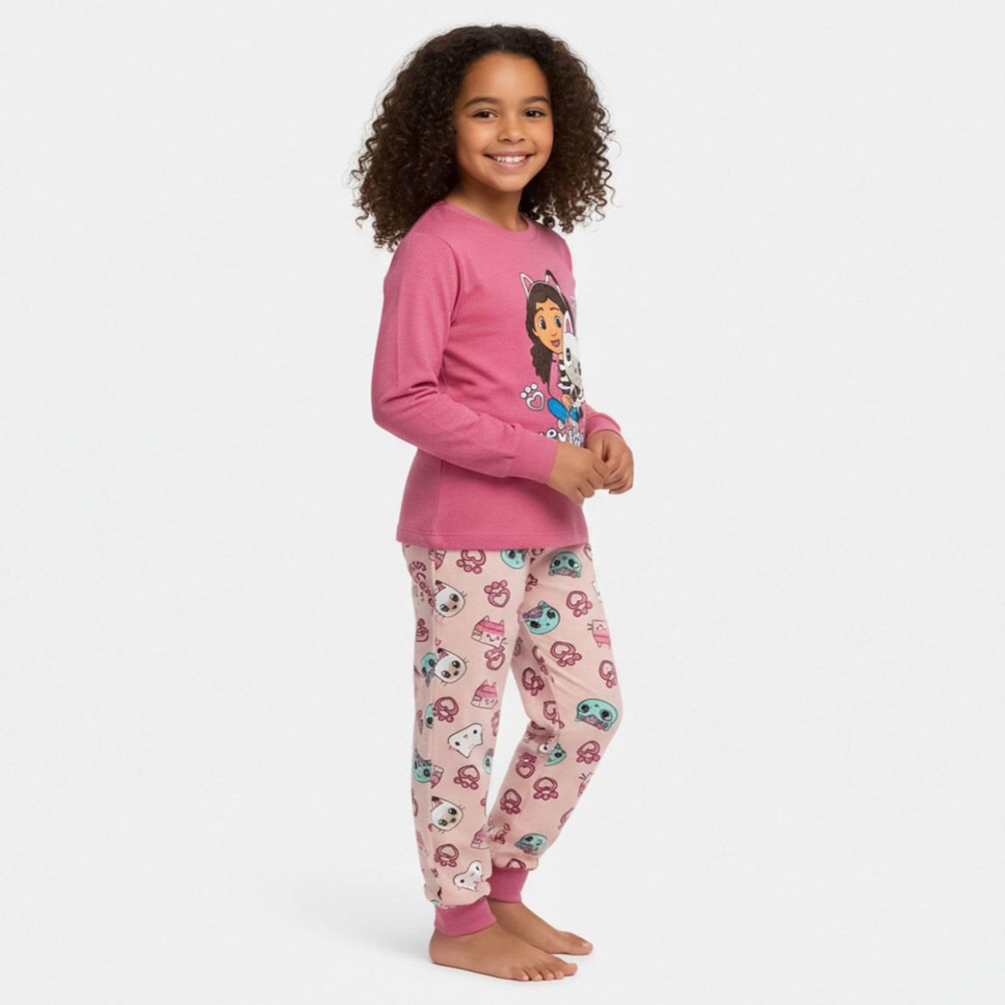 Pijama niños Gabby´S Dollhouse cómoda y Suave diseño Original | Pijama Gabby´S Dollhouse Transpirable y Duradero