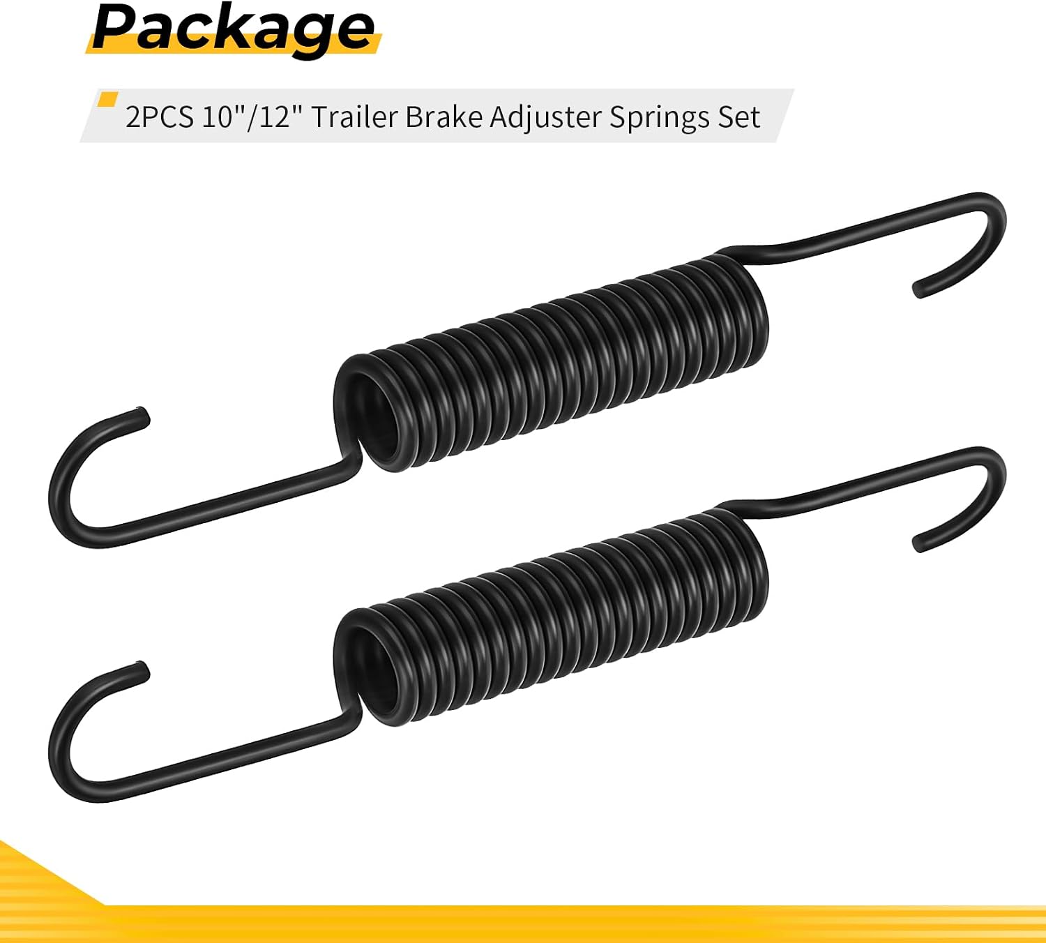 M MATI 2PCS 10"/12" Trailer Brake Adjuster Springs Set for Dexter for Hayes for Demco Electric Hydraulic Brakes
