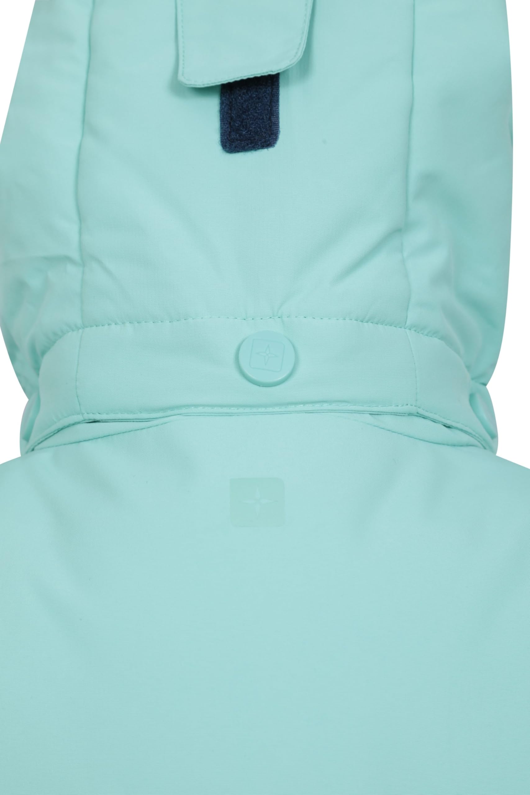 Mountain Warehouse Veste de Ski rembourrée Arctic pour Enfant - Résistante à l'eau, Jupe Pare-Neige intégrée, Isolation en Microfibre, Capuche détachable, Hiver