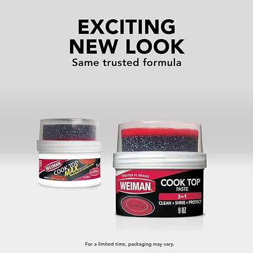 Miniatura 8 de Weiman Cook Top Max - Limpiador y abrillantador para cocina, 9 onzas