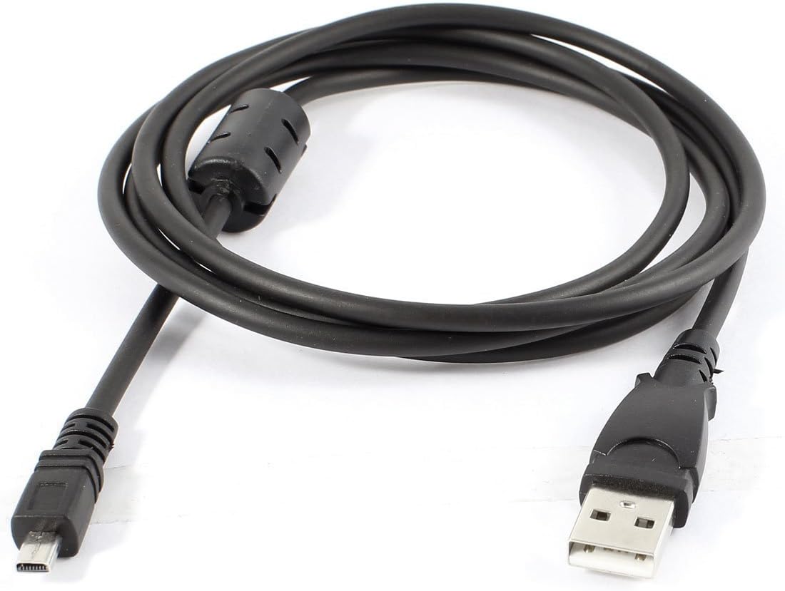 USB Cable Lead Compatible with Select Fuji Finepix Digital Cameras (Compatible Models listed below) for Image Transfer & Select Models Battery Charging