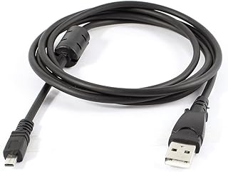 TECHGEAR USB Cable Lead Compatible with Select Fuji Finepix Digital Cameras (Compatible Models listed below) for Image Transfer & Battery Charging