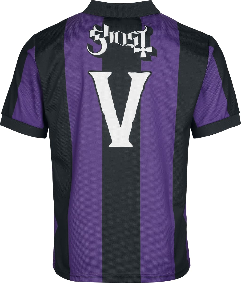 Ghost Soccer Jersey Männer Trikot Multicolor Band-Merch, Bands, Fußball