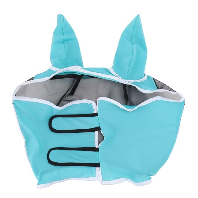 Foto 5 de 8 de WINH Mascarilla de Caballo, Máscara de Mosca de Caballo Lavable a Máquina para Exteriores (Talla S)