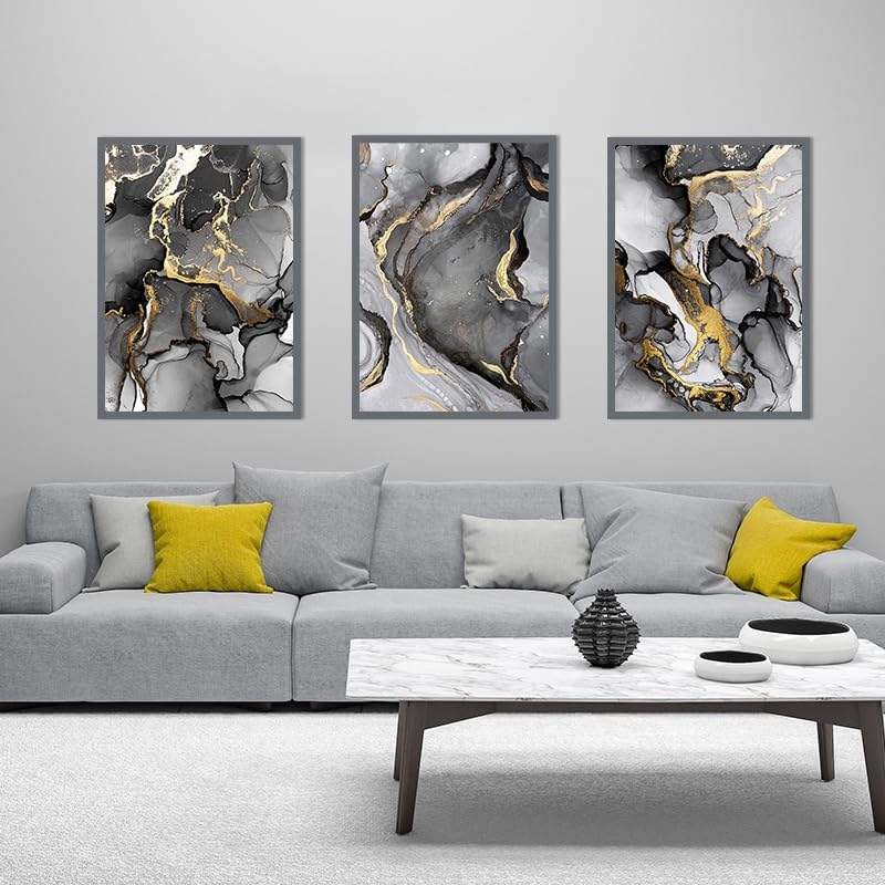 LPFNSF Islamic Decorative Poster, Arabic Calligraphy Marble Background Picture, Decorative Canvas Painting - Image 4