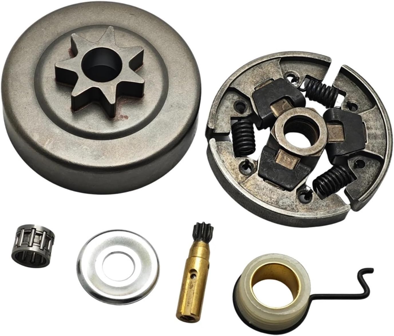 .325" 7T Clutch Drum Worm Gear Kit Fit For 017 018 MS170 MS180 170 180 021 023 025 MS210 MS230 MS250 Chainsaw Part