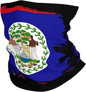 Belize Flag Balaclava Bandana for Men Women