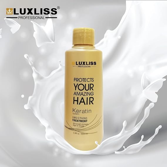 علاج تنعيم الكيراتين Luxliss 100 مل أبيض