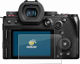 brotect Glass Screen Protector Film compatible with Panasonic Lumix DC-G9 II - Glass-Foil 9H Protection [Scratch Resistant, High Clarity]