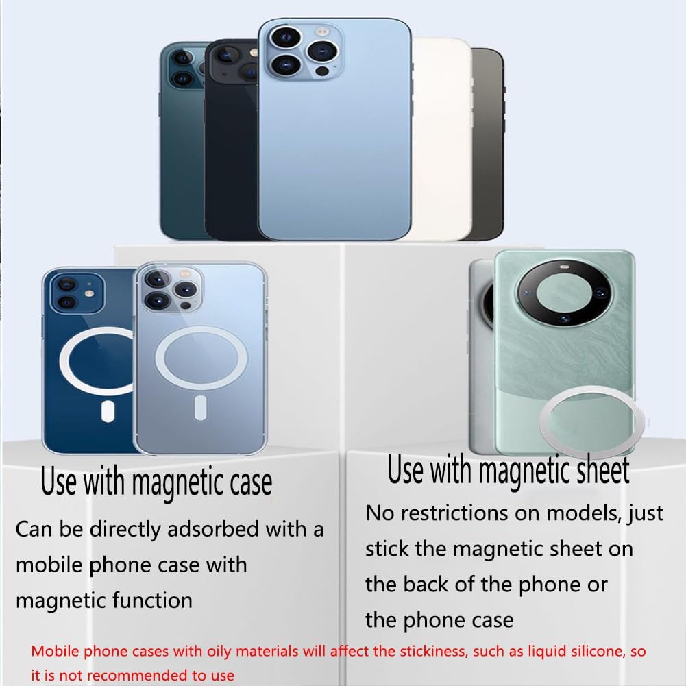 2025 New 4-in-1 Multifunctional Magnetic Selfie Stick, 360° Rotation Phone Tripod with Wireless Remote, Mini Portable Detachable Scalable Magnetic Selfie Stick, for iPhone & Android (2)