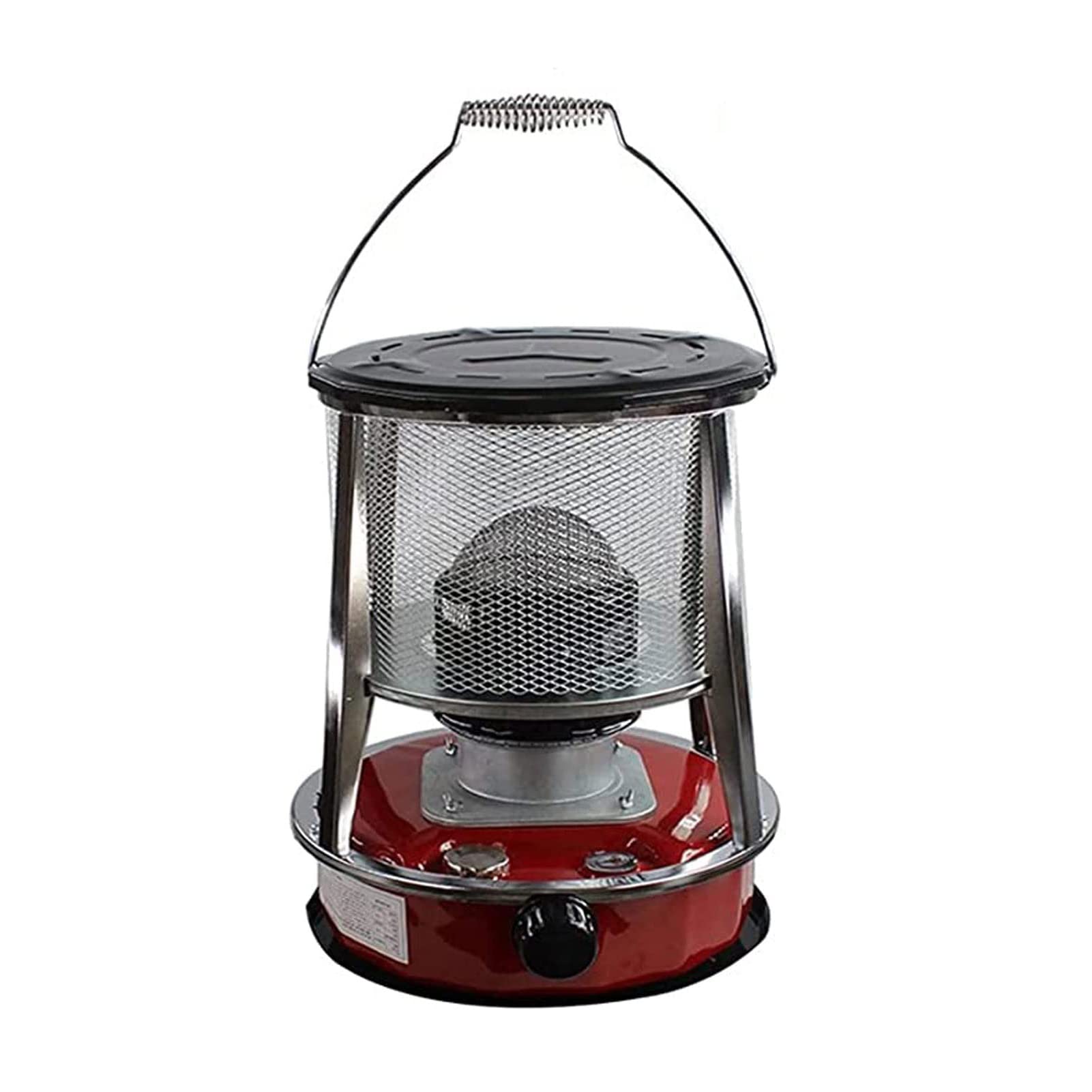 Calentadores de Parafina, Estufa de Queroseno para Interior, Eficaz 360° Calefacción Envolvente Potencia de Fuego Ajustable/Red