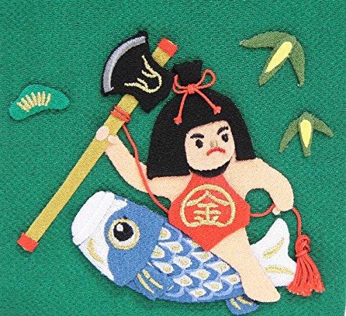 おうちょう人形『命名座敷旗金糸刺繍文字（sb-5-n4-mg）』