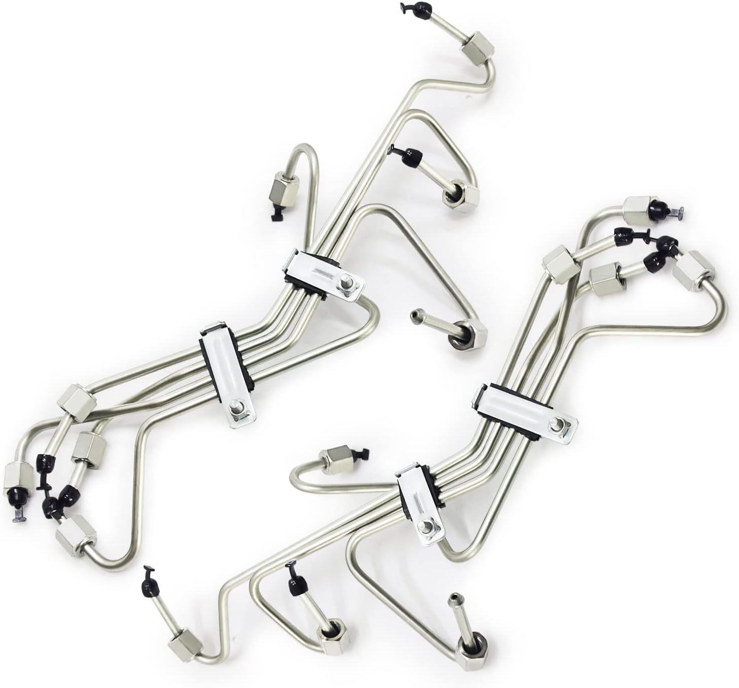 Wilaly 8pcs Fuel Injection Lines Replacement for Ford 6.9L