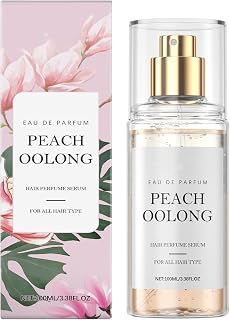 ARANYA Peach Oolong Hair Perfume Serum, Eau de Parfum with Glycerin and Peach Extract, Long-Lasting Fragrance for All Hair Types, 100ml/3.38fl.oz