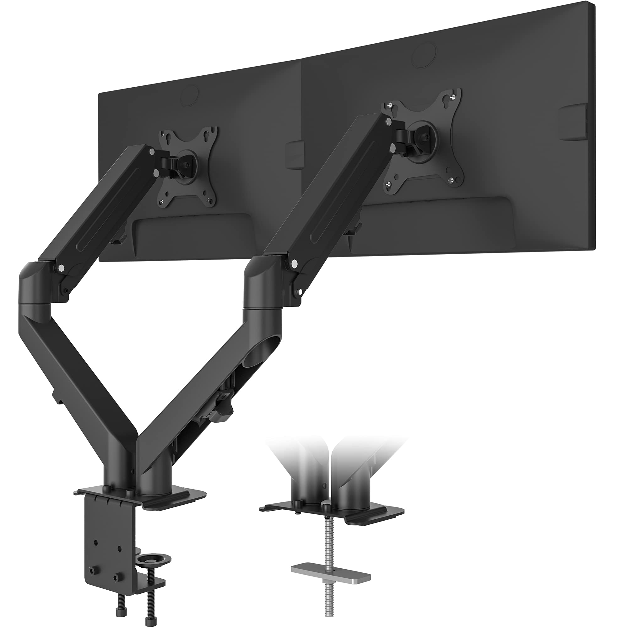 Buy BONTEC Dual Twin Arms Desk Stand for 1327 inch LED/LCD Monitors