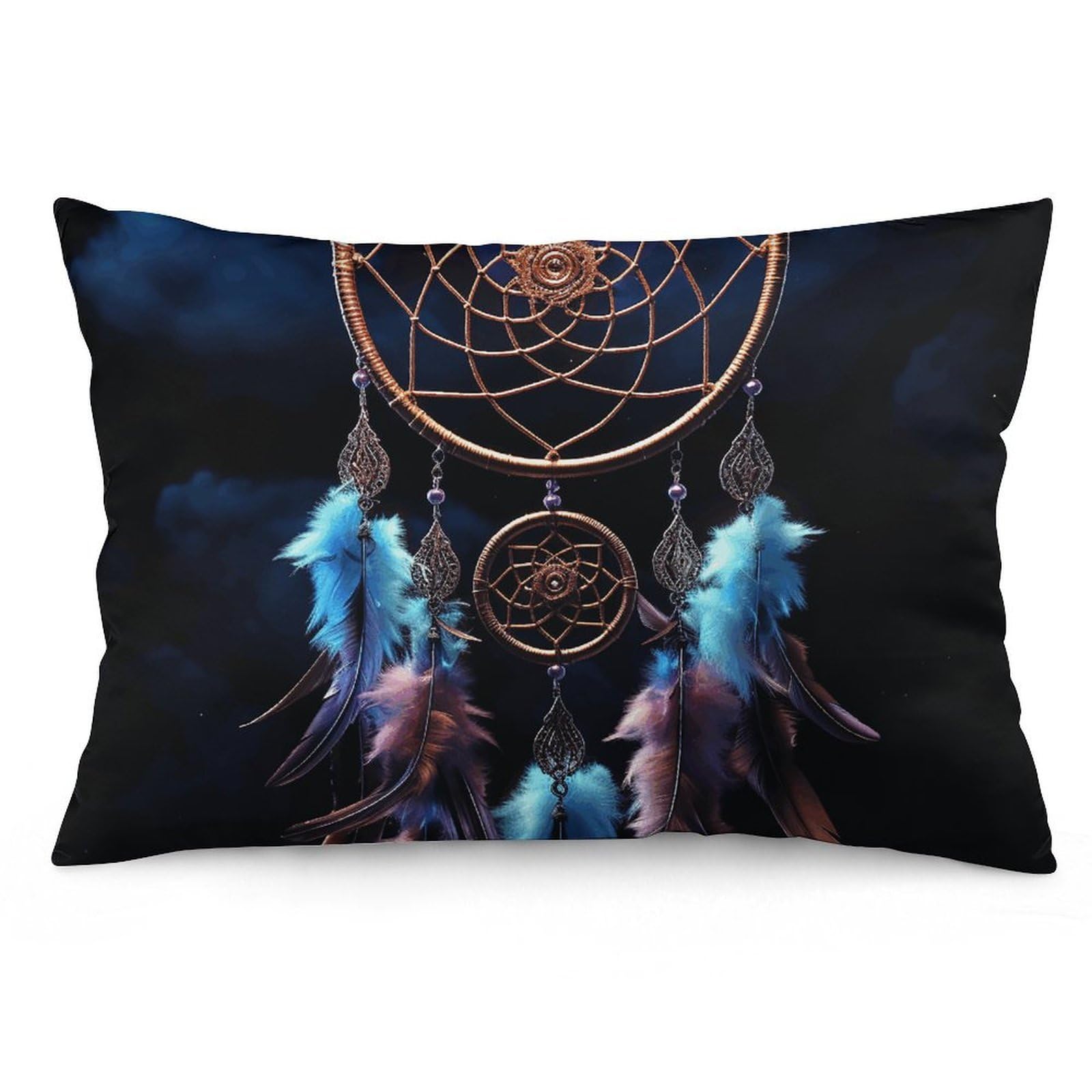NTVOWPZO 2 Pack Decoration Throw Pillow Covers 16 "x24 Pillowcases Covers Dream Catcher Pillowcases Modern Farmhouse Home Decor Sofa Cushions Covers for Couch Bed Living Room