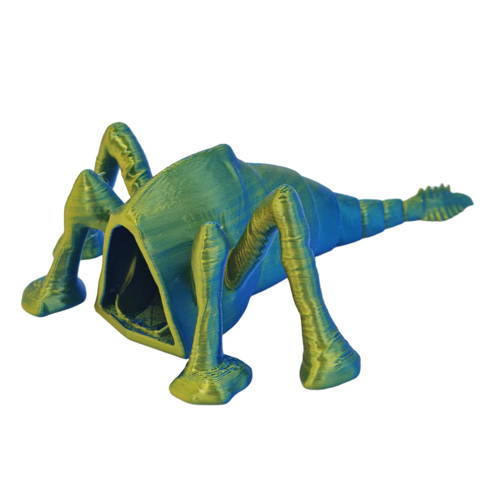 GETBSTOOP 3D Printed Sea Mon-ster Flexible Articulated Fidget Toy, Deep Sea Creature Collectible, Funny Ocean Mon-ster Desktop Stress Relief Ornament, Desk Toy & Unique Gifts for Ocean Lovers