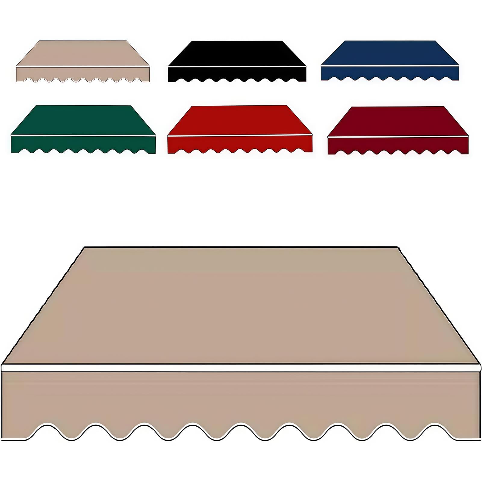 Toile de remplacement pour store résolvez les fuites et l'usure du soleil - 8