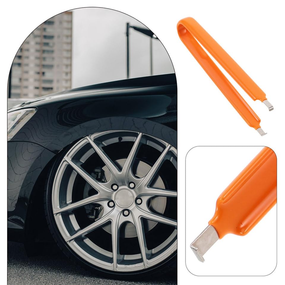 ULTECHNOVO 2pcs Automotive Fuse Puller Tool Kit Stainless Steel Car Fuse Extraction Pliers Relay Removal Tool for Vehicle Handling