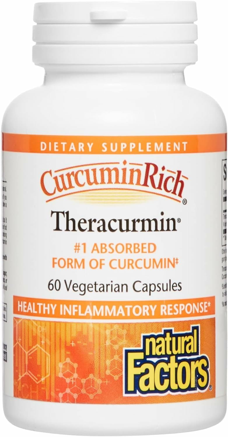 Natural Factors, Curcuminrich, Theracurmin, 60 Veggie Caps