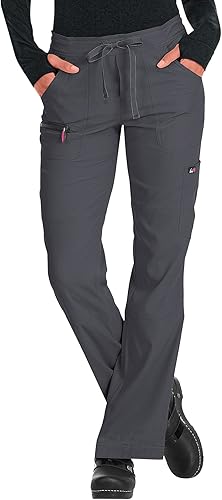 KOI Lite Pantalón deportivo para mujer, con bolsillos múltiples