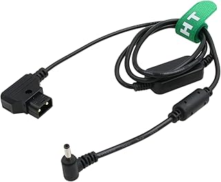 HangTon 8.4V Power Cable for Canon XA50 Camera, D-Tap to Right Angle DC 1m Regulated Voltage