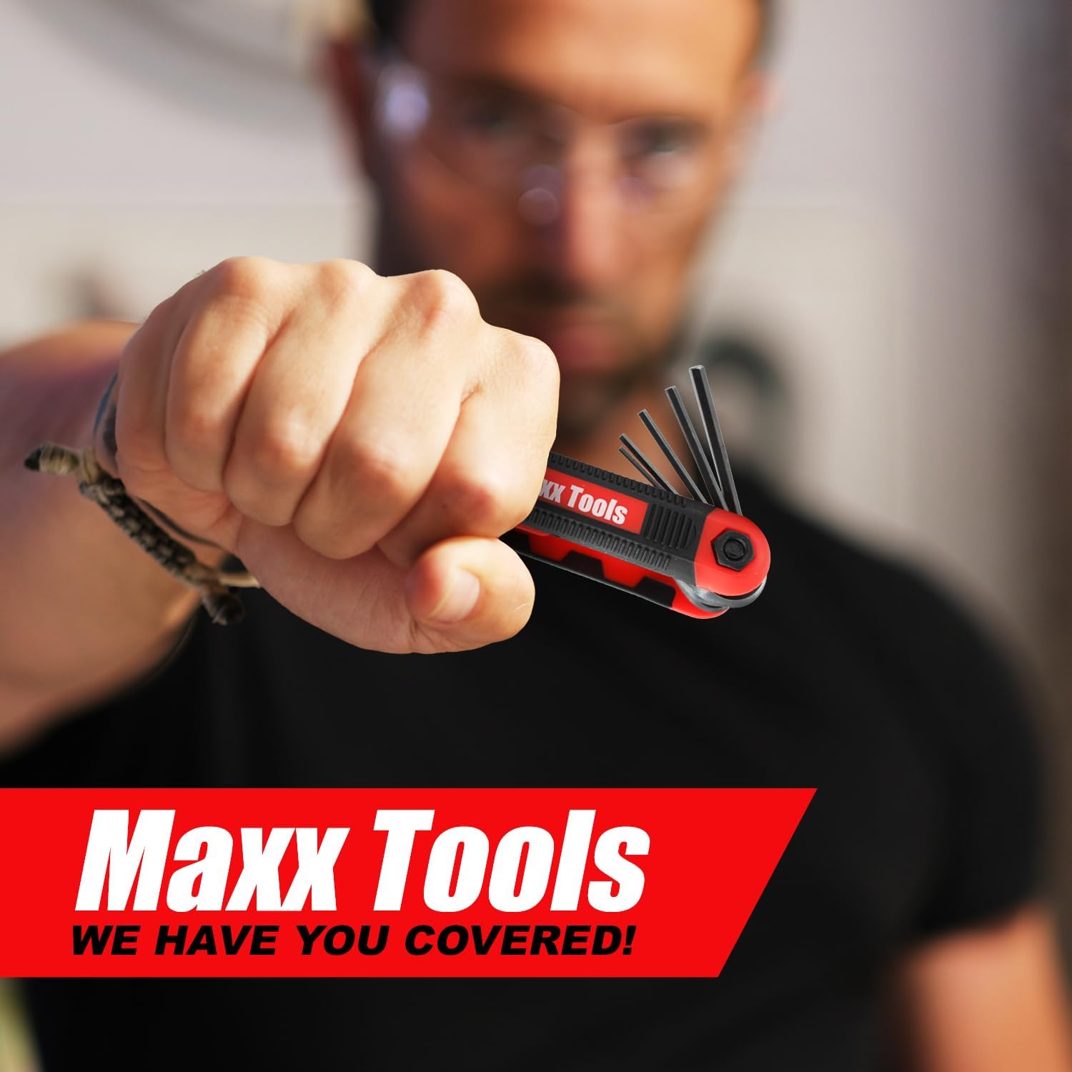 Folding Hex Key Set Metric and SAE