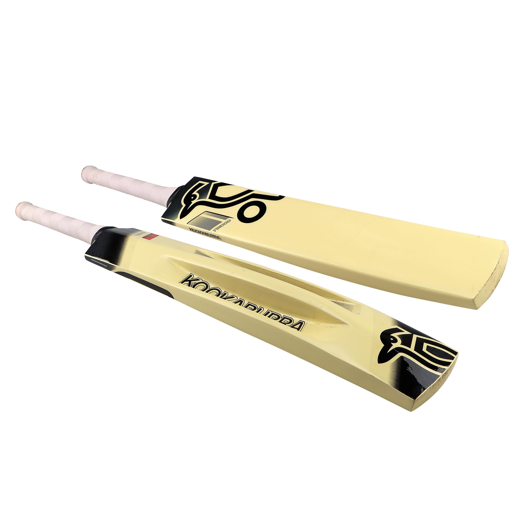 Kookaburra TB 1000 Tennis Ball Cricket Bat Batte Balle Unisexe, Naturel, Manche Court