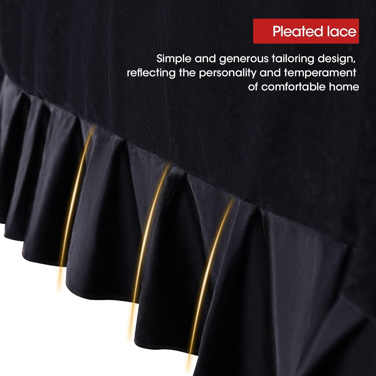 Grand Piano Cover Dustproof Baby Grand Piano Protective Cover Washable with Velvet Full Triangle Piano Cover 78.7"x59"x19.6"