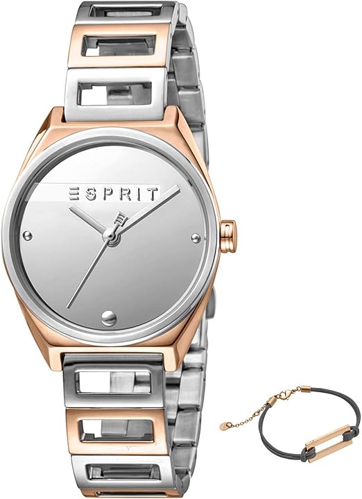 Amazon.com: Reloj Esprit ES1L058M0055 Mujer Plata : Ropa, Zapatos y Joyería