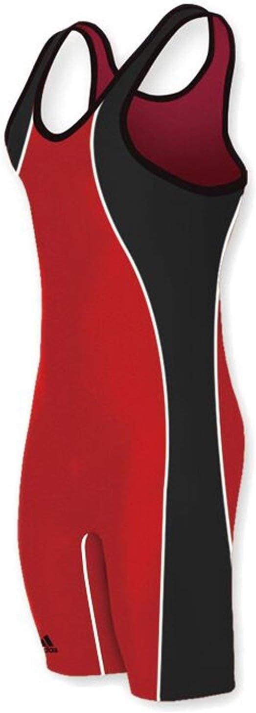 adidas red singlet