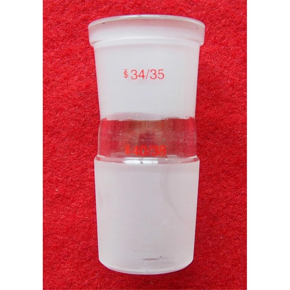 Glas-Reduzieradapter von 40/38 auf 34/35 Laborglas