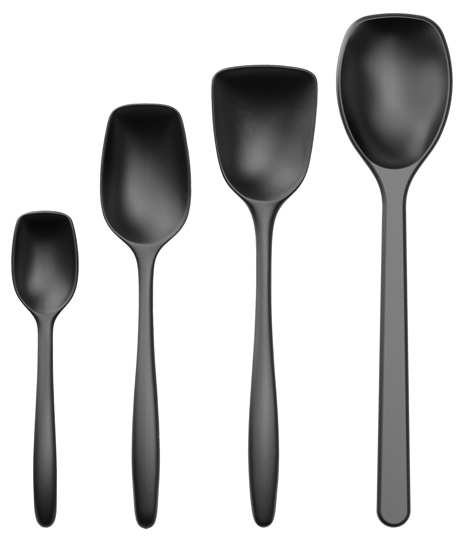 Rosti NEW Classic Pot Spoon Set 4 Parts Carbon Black