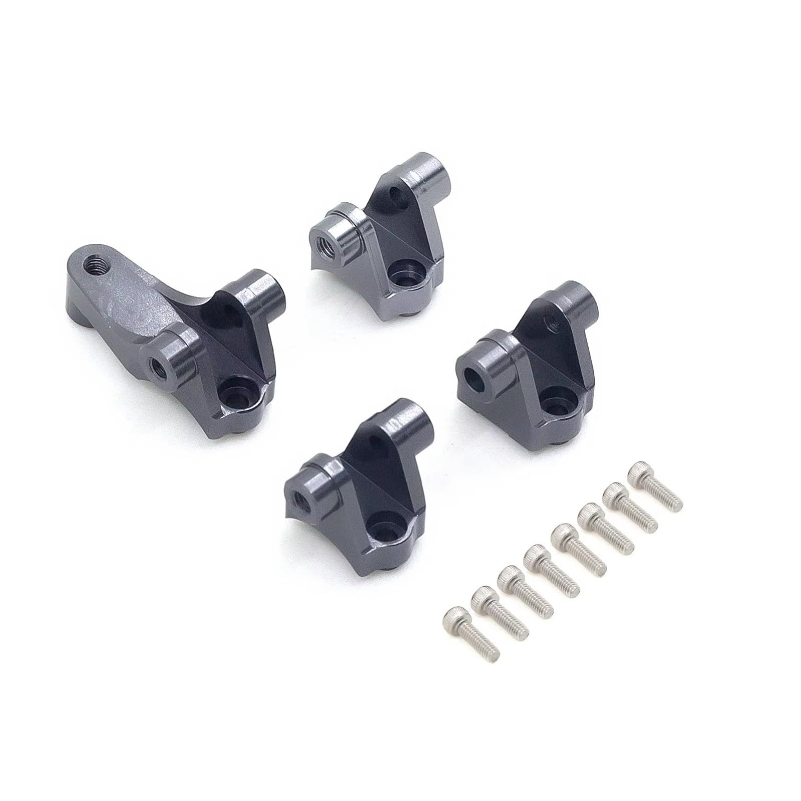 para TRX4 1/10 RC Soportes Enlace Suspensión Choque Inferior Montaje