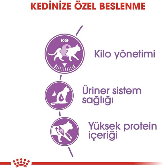 Royal Canin For Sterilized Cats, 37 Dry Cat Food, 2 Kg