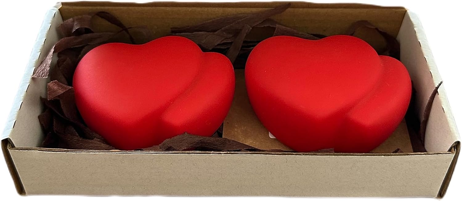 2'li Kalp LED mini aydınlatma - Sevgililer Günü Düğün Dekorasyon Yıldönümü Kalp Işık Romantik Kırmızı Aşk Işığı Aşk Kalp Gece Lambası Romantik Gece Lambası Kalp (Çift kalp)