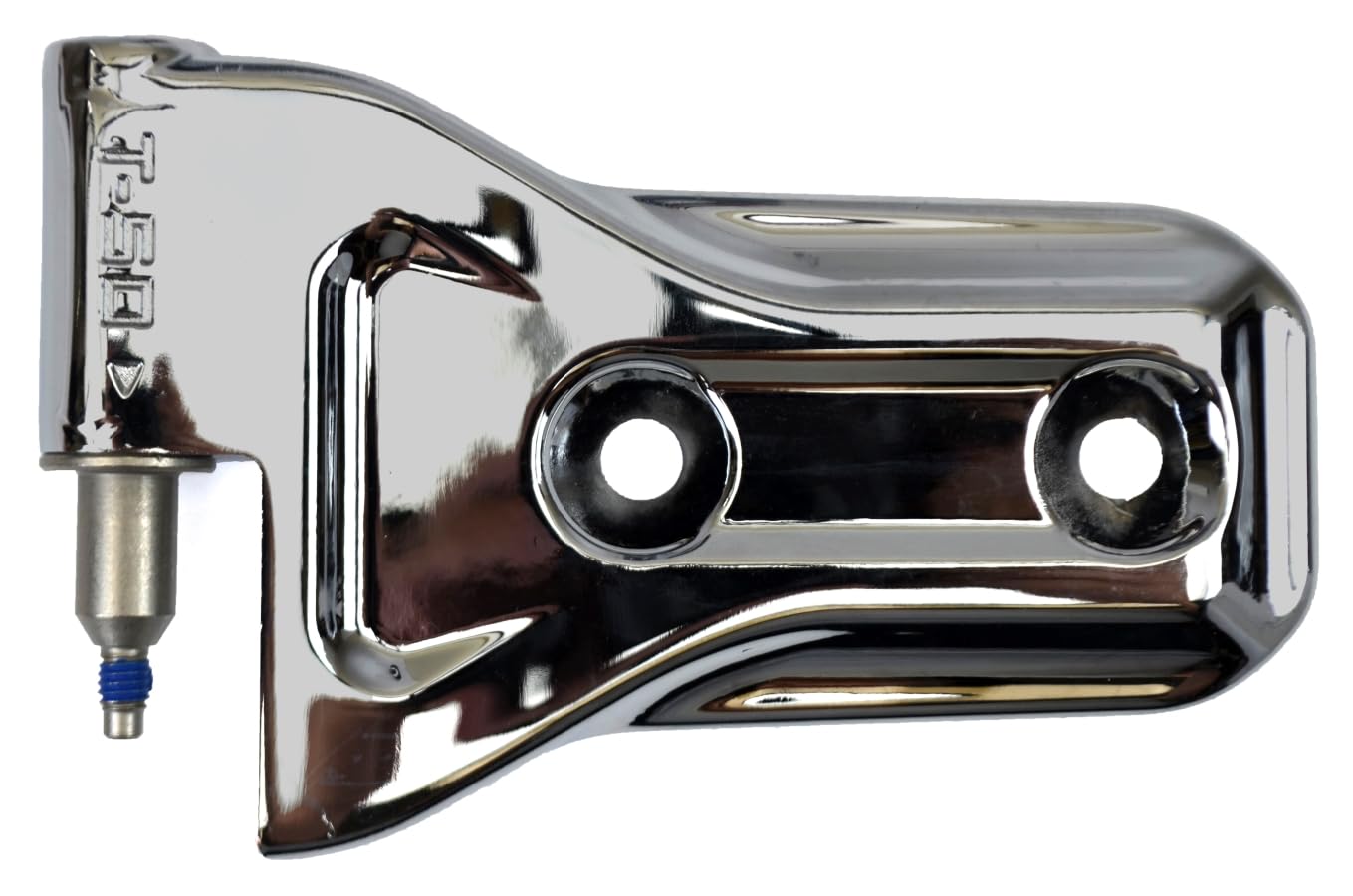 Bisagra de puerta izquierda delantera trasera cromada compatible con 68297681AF