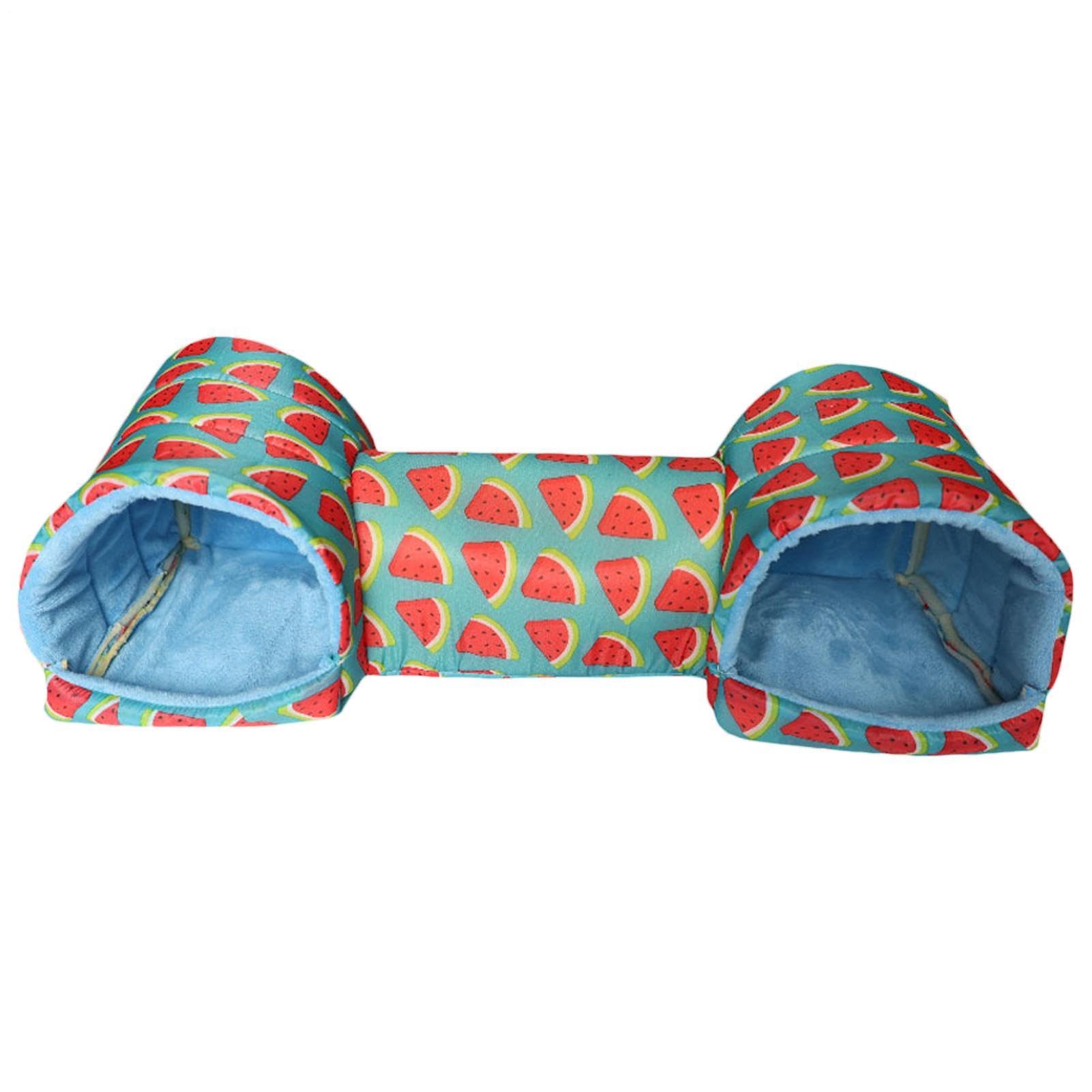 Tunnel pour lapin et accessoires pour cage de petit animal ou hérisson