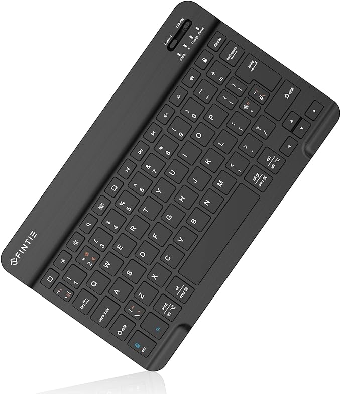 FINTIE Wireless Keyboard Compatible with iOS & Android System, 10 inch
