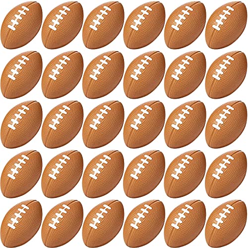 Blulu 50 Pack Mini Football Bulk 2.17