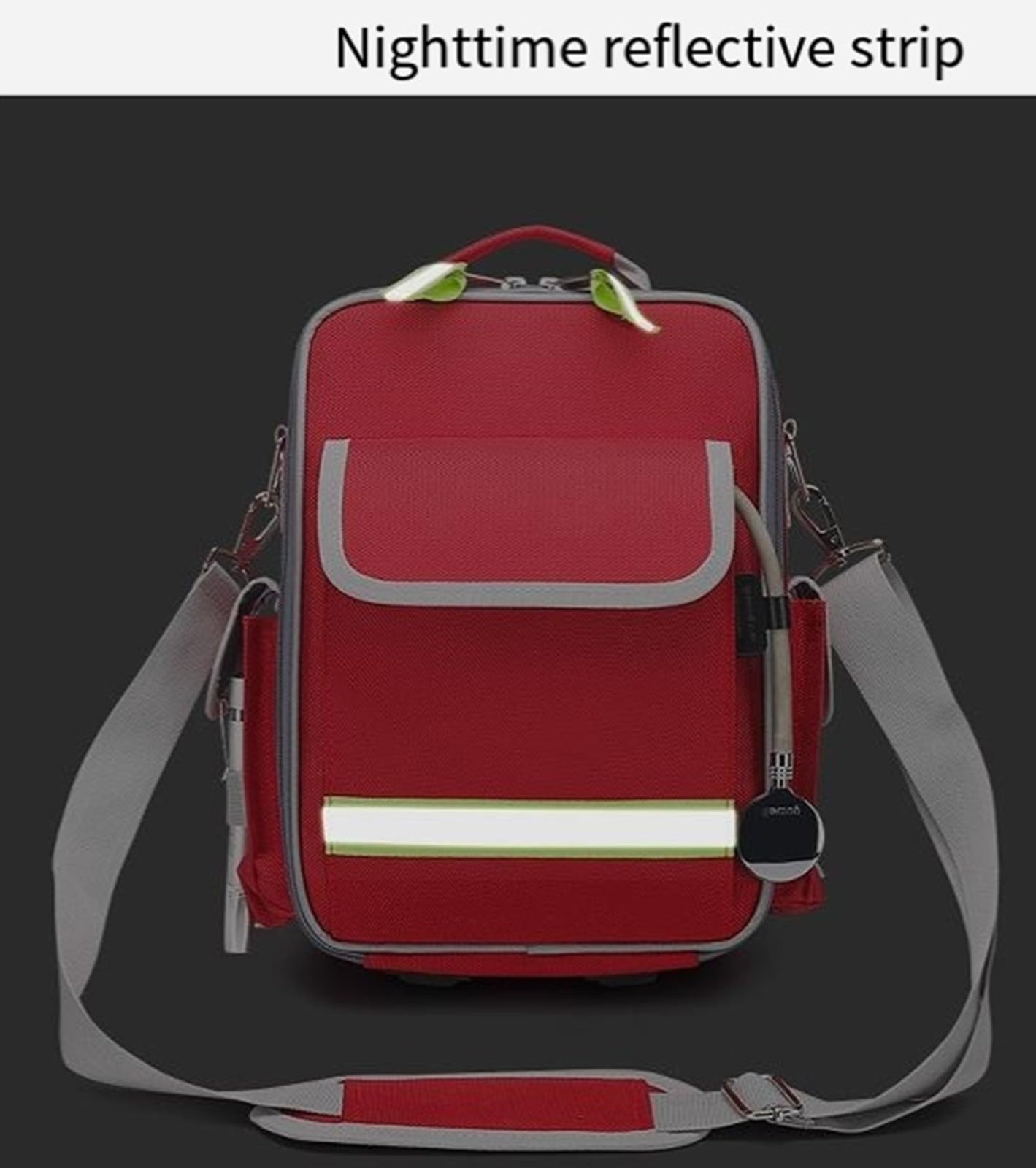 Borsa Di Emergenza Vuota, Zaino Infermiere Domiciliare, Borsa Medica Con Manico E Tracolla, Borsa Per Forniture Mediche Per Assistenza Domiciliare, Escursioni All'aperto