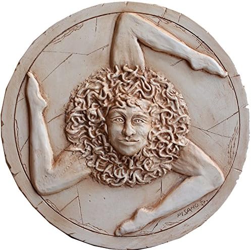 Sicilian Trinacria Wall Plaque Large Size