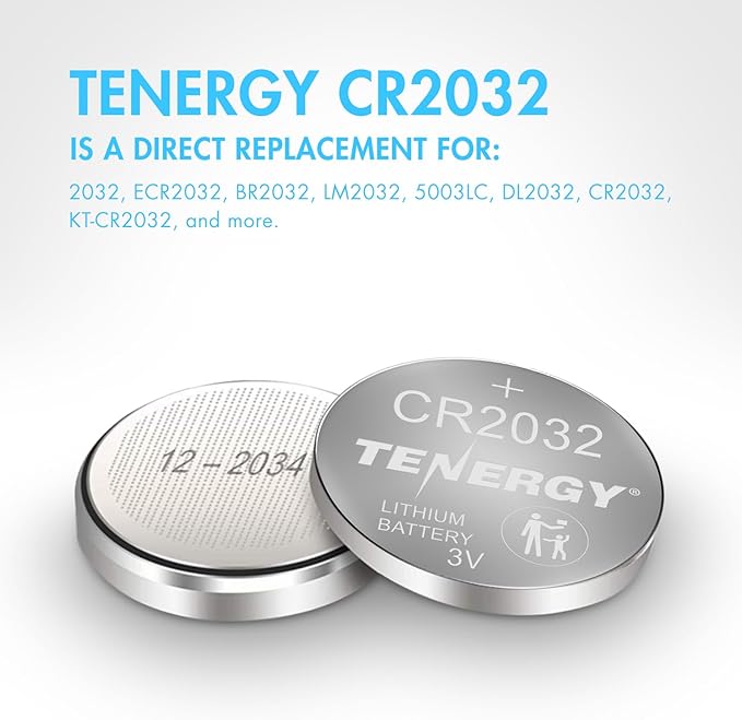 Pilas Tenergy CR2032 3V Litio 10 Unidades miniatura 5