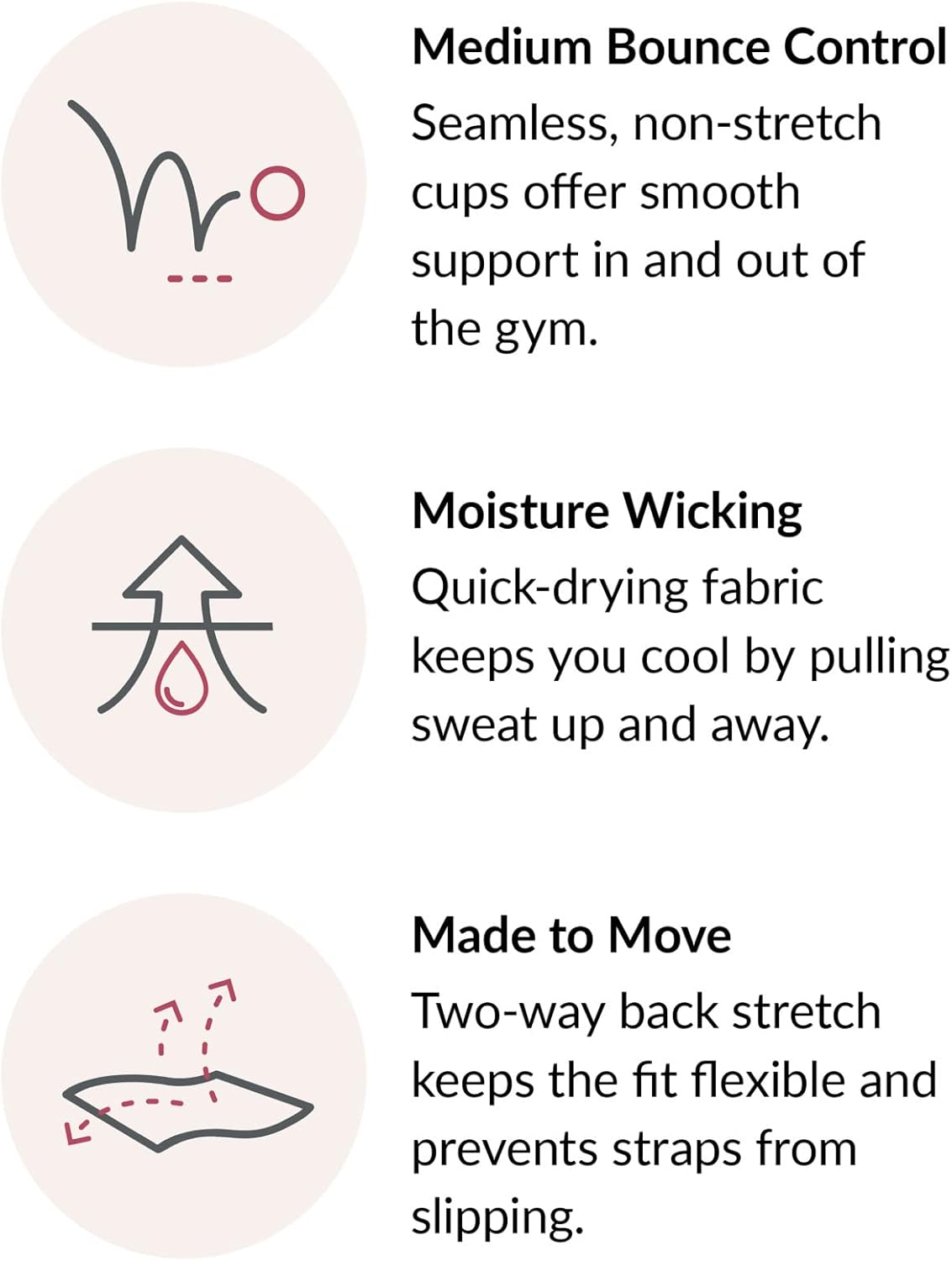 Glamorise Full Figure Plus Size MagicLift Seamless Sports Bra Wirefree #1006 - Image 8